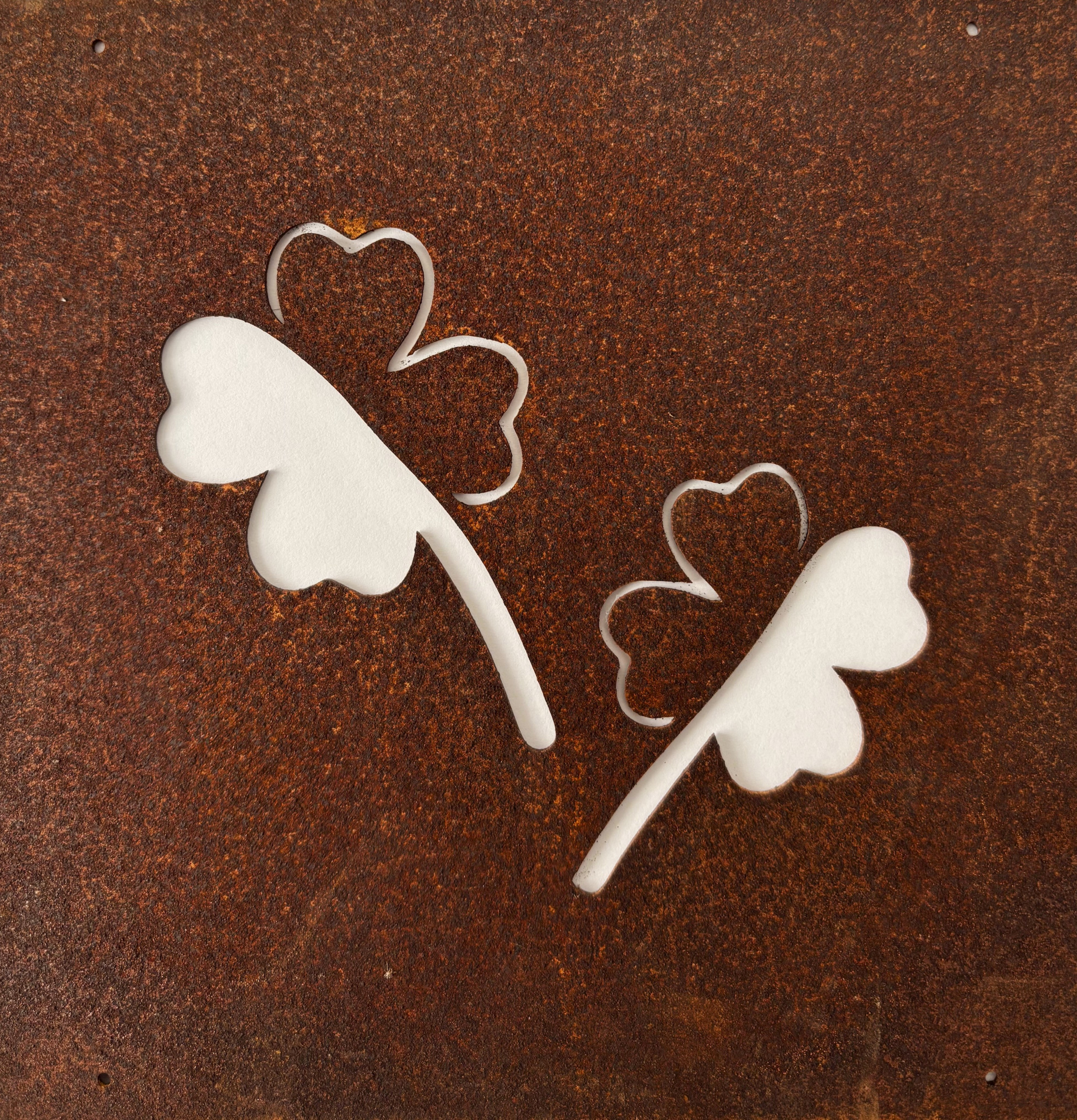 Skylt Lyckoklöver (armeringsnät) Lind Decoration Utomhusskyltar Skyltar för utomhusbruk