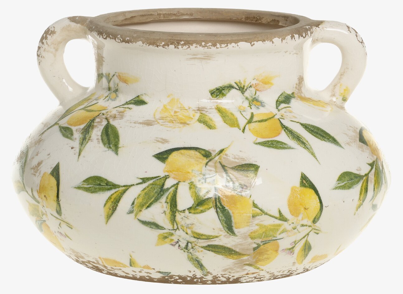 Kruka Limone Creme Ø20cm Chic Antique Krukor Örtkrukor Glaskrukor