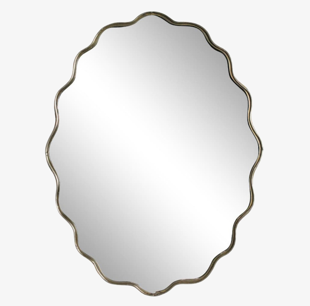 Spegel Jonna Antik Mässing Liten Strömshaga Speglar Väggspeglar Stående speglar