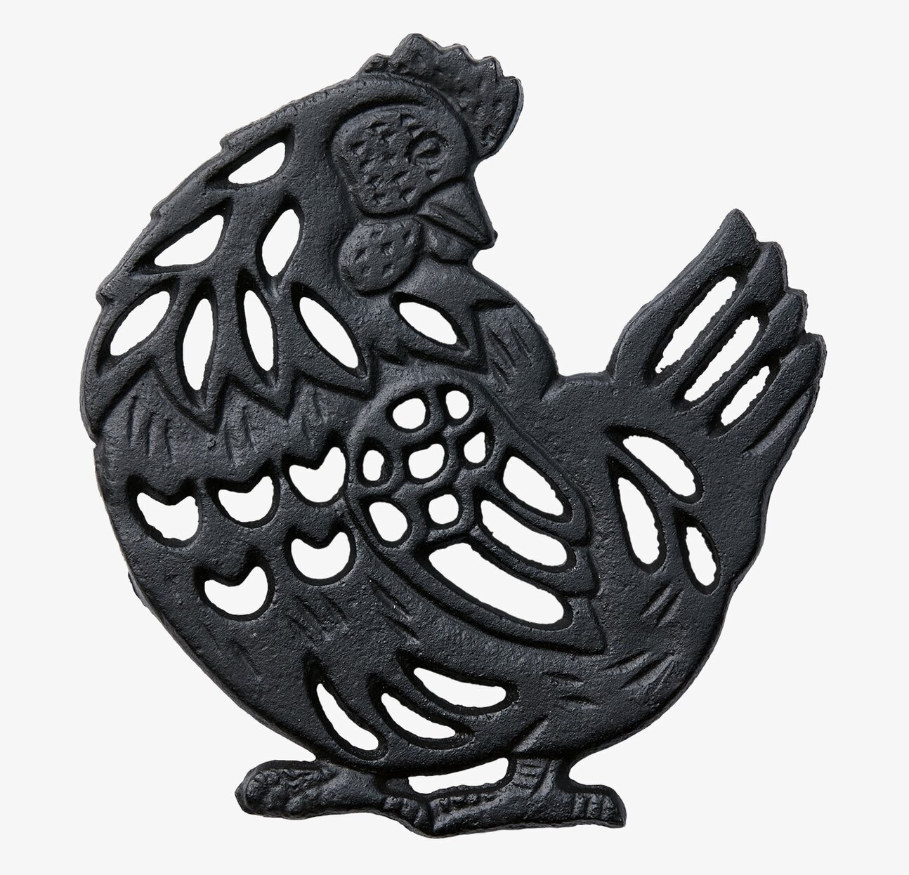 Grytunderlägg Höna Odin Svart Affari Karottunderlägg