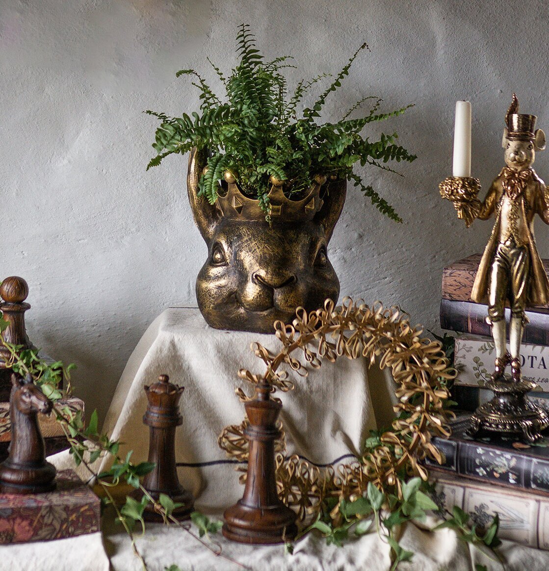 Kruka Kaninkung Poly A Lot Decoration Krukor Örtkrukor Glaskrukor