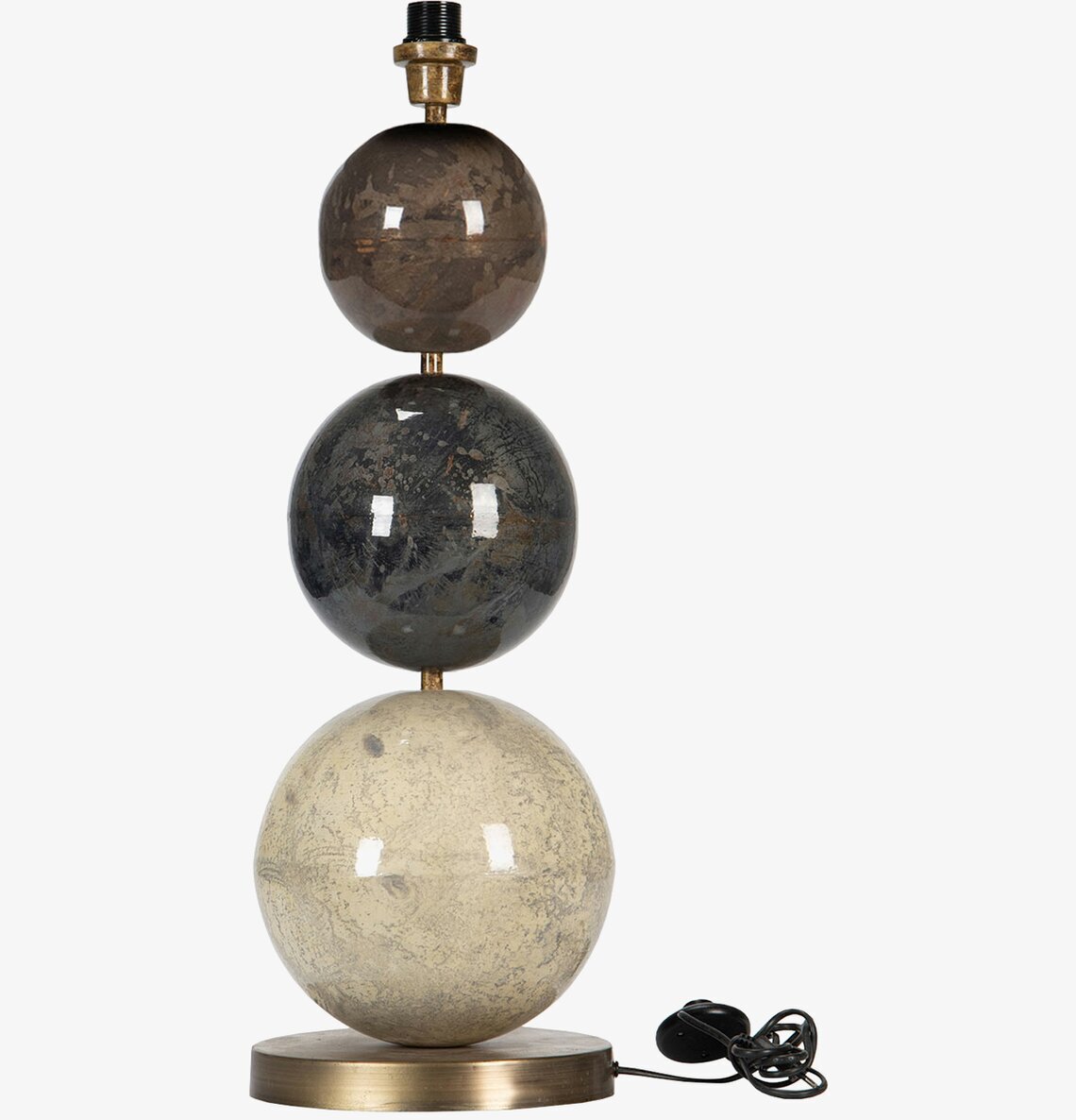 Lampfot Multi Stone 3 A Lot Decoration Lampor Taklampor Golvlampor Bordslampor LED-lampor Ledlampor Fönsterlampor Ljusslingor för