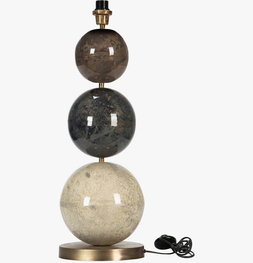 Lampfot Multi Stone 3 A Lot Decoration Lampor Taklampor Golvlampor Bordslampor LED-lampor Ledlampor Fönsterlampor Ljusslingor för