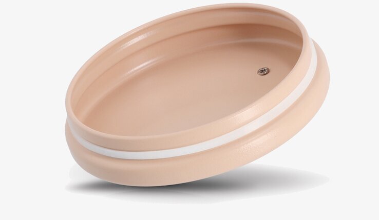 Bild på lock med silikonpackning för tät förvaring och kök