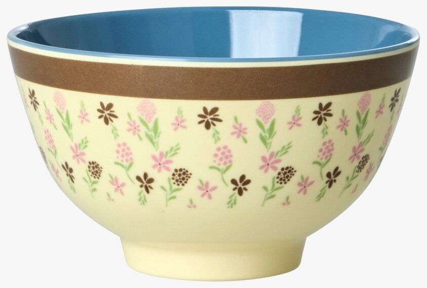 Liten Skål Hacienda Flower Print Rice Skålar att äta ur tilltugg Såskannor/Vispskål servering Matlådor Förvaring av