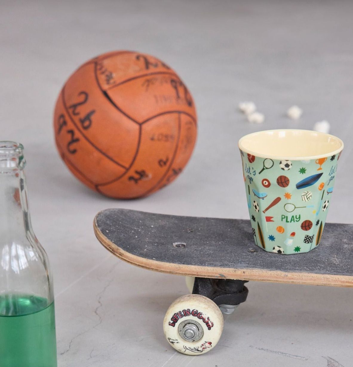 Melaminmugg Sports Print Rice Melaminmuggar Lattemuggar i melamin Melaminkoppar