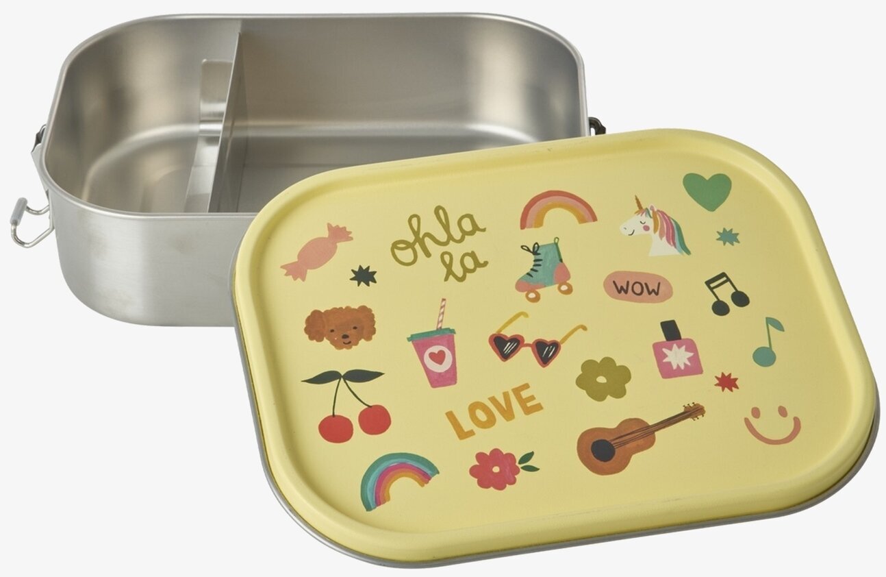 Lunchbox Unicorn Love Print Rice Skålar att äta ur tilltugg Såskannor/Vispskål Skål servering Matlådor Förvaring av