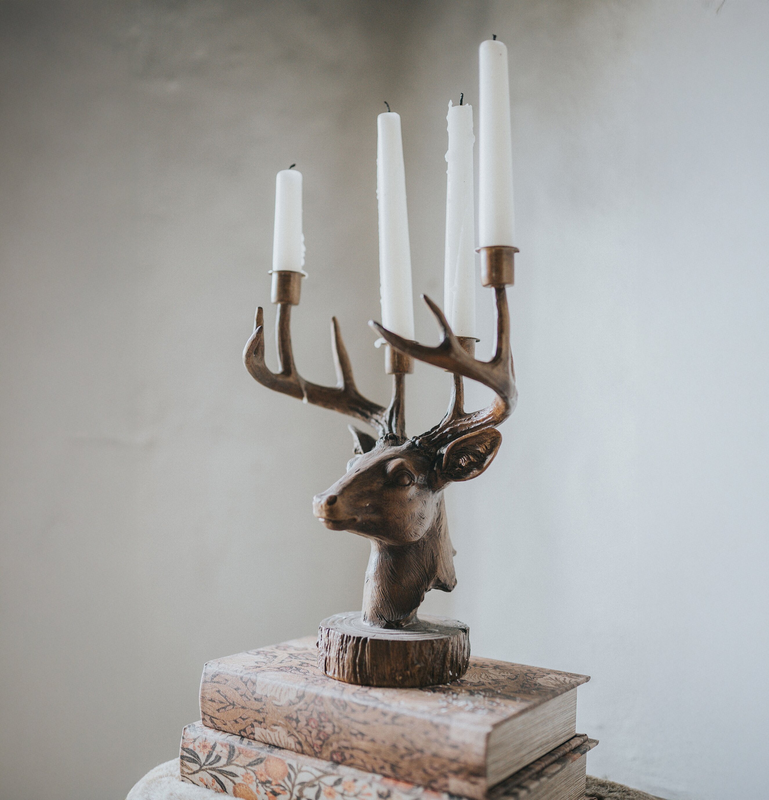 Ljusstake Hjort Poly A Lot Decoration Ljusstakar Adventsstakar Ljushållare Ljushyllor