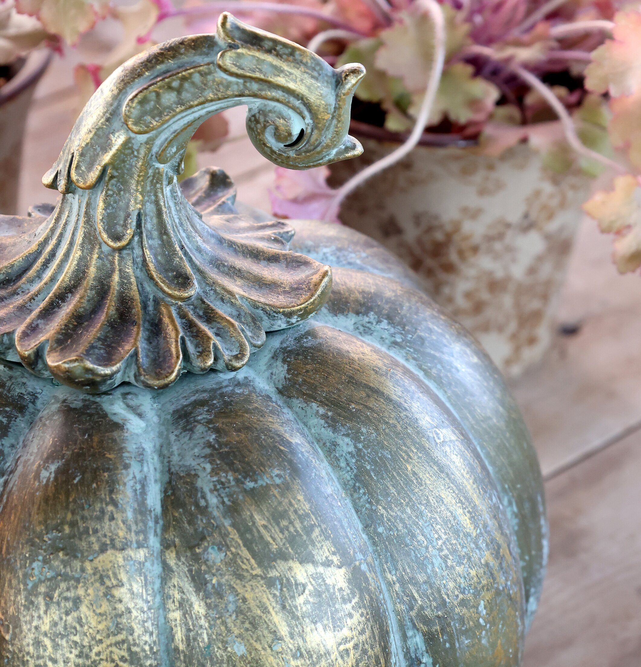 Pumpa Antik Mässing Stor Chic Antique Övrig prydnad/dekoration för inredning innemiljö