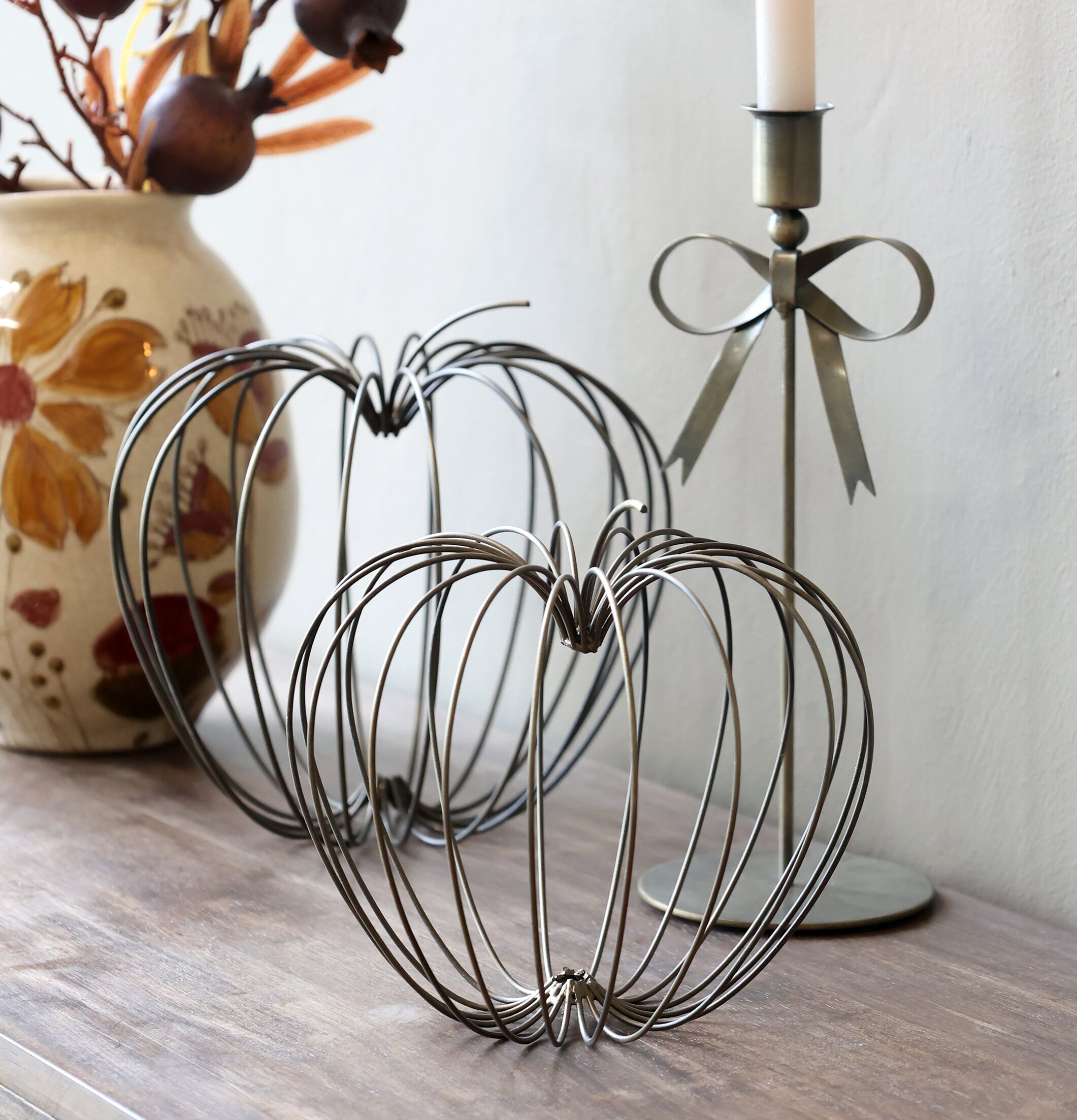 Pumpa Tråd Antik Mässing Stor Liten Chic Antique Övrig prydnad/dekoration för inredning innemiljö