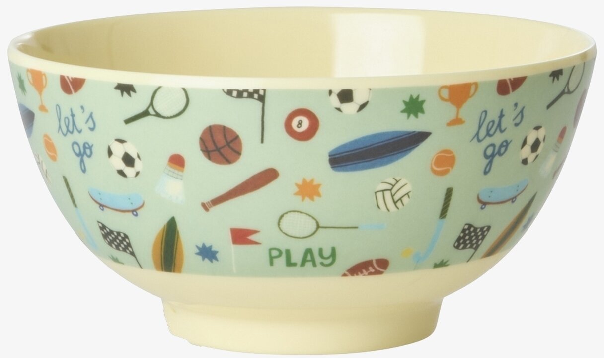 Skål Sports Print Rice Skålar att äta ur tilltugg Såskannor/Vispskål servering Matlådor Förvaring av lunch/mat Lunchboxar