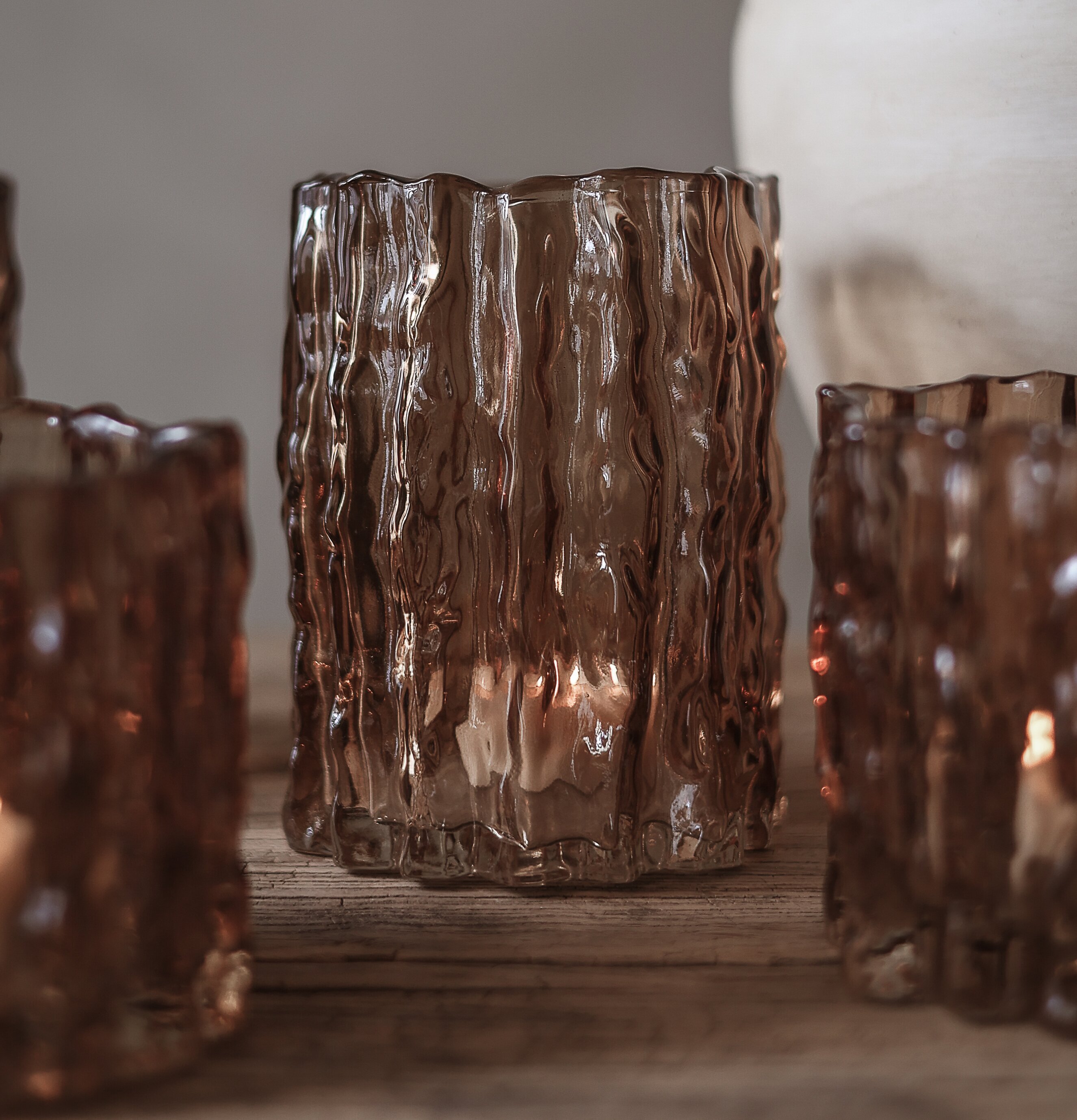 Ljuslykta Classico Chestnut 14cm Majas Cottage Lyktor Endless Light Ljuslyktor