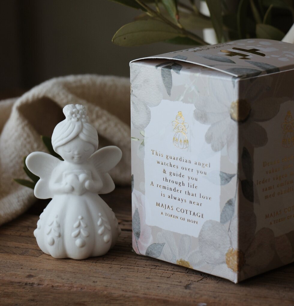 Skyddsängel Token Lyckofigur - Majas Cottage Övrig prydnad/dekoration för inredning innemiljö