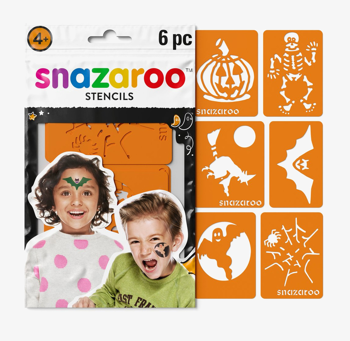 Schabloner Halloween Snazaroo Mallar/Schabloner för ansiktsfärg