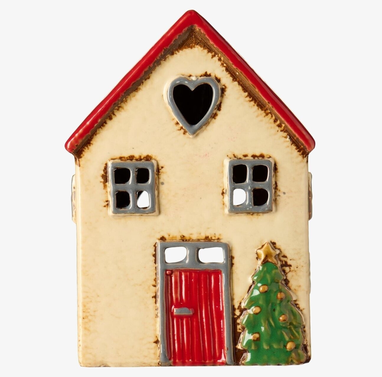 Ljuslykta Stillenat Med Hjärta IB Laursen Lyktor Endless Light Ljuslyktor