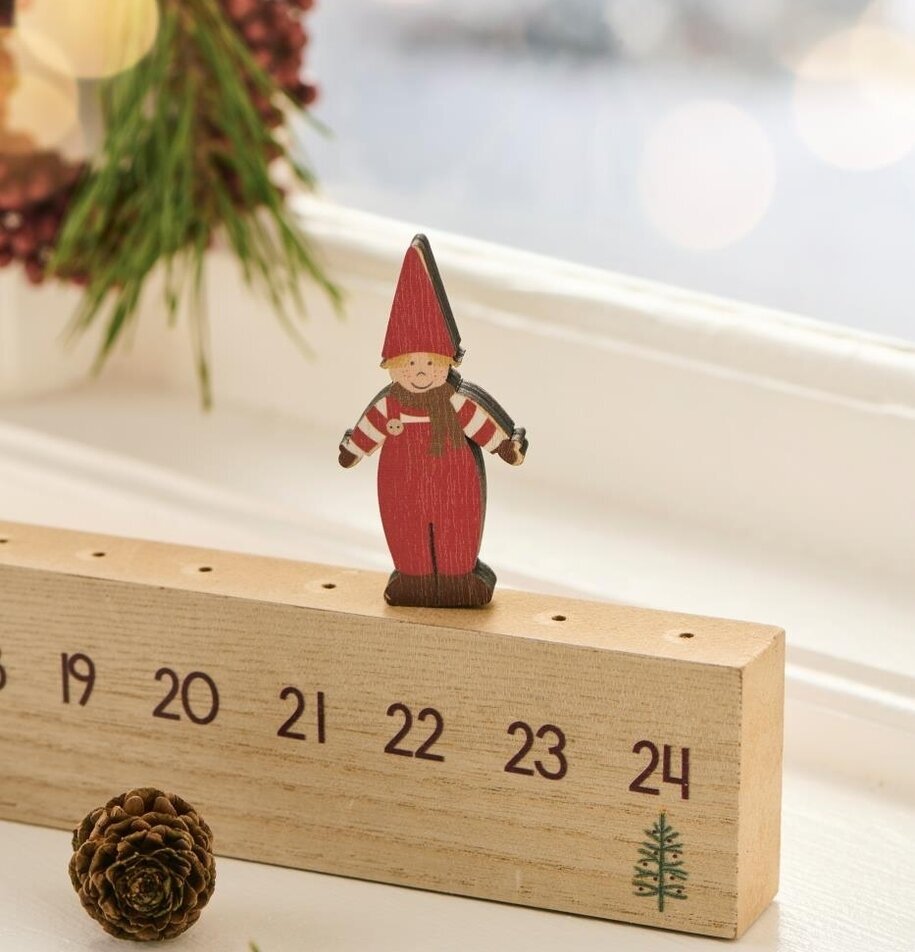 Julkalender 1-24 Tomtenisse IB Laursen Kalendrar Week Planner Veckoplanerare Evighetskalendrar School Agenda kalender Läsårskalender Skolkalender Övrig