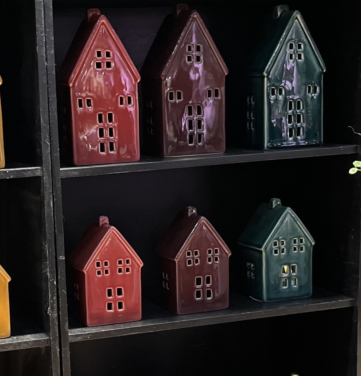 Ljuslykta Fenja Aubergine Stor Mitt & Ditt Underbara Liv Lyktor Endless Light Ljuslyktor