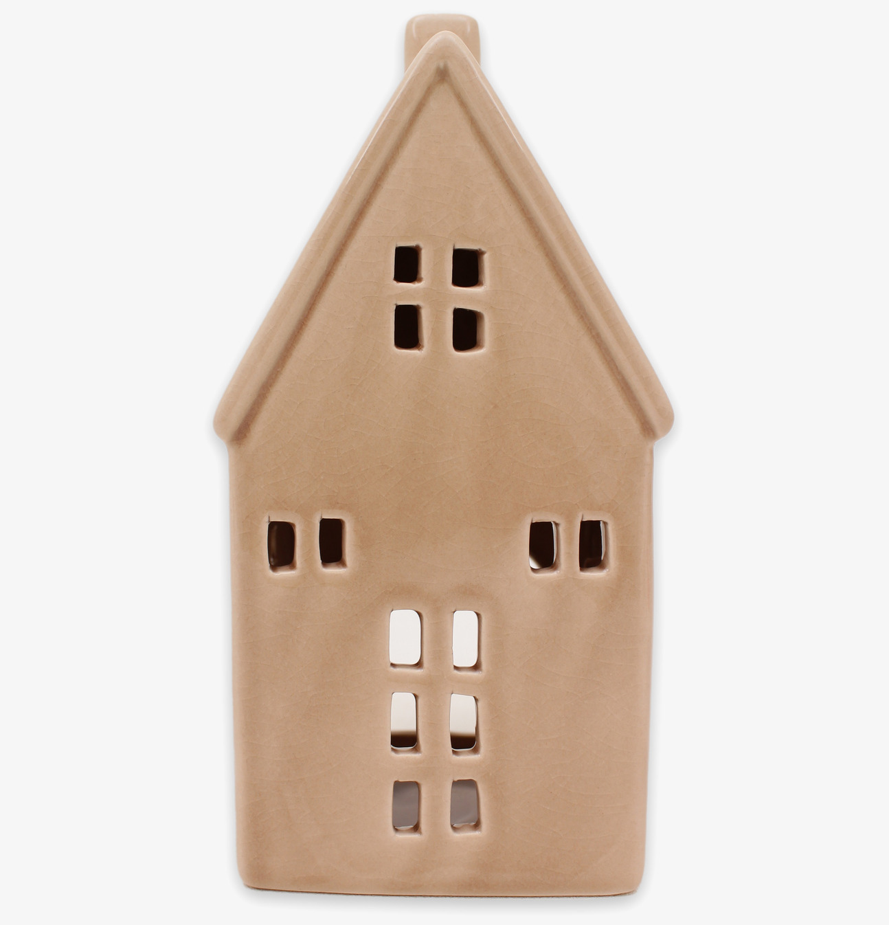 Ljuslykta Fenja Beige Stor Mitt & Ditt Underbara Liv Lyktor Endless Light Ljuslyktor