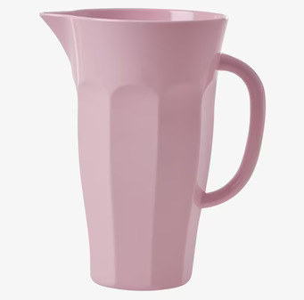Bild av rosa melamintillbringare med elegant design