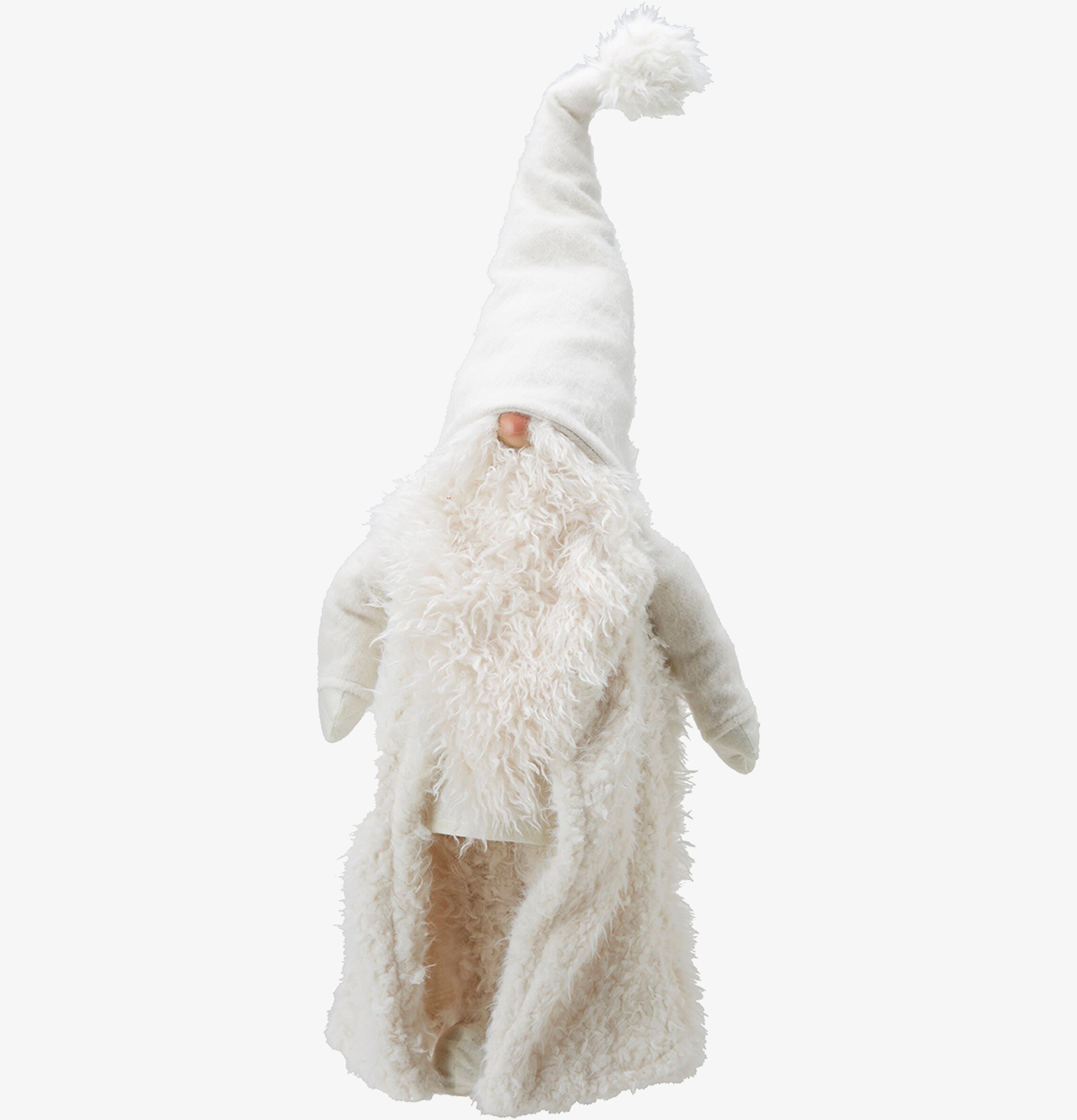 Tomte Adam Vit Stor Wikholm Form Tomtar Tomtenisse Tomtenissa Julrelaterade dockor och julmjukisdjur Julmöss