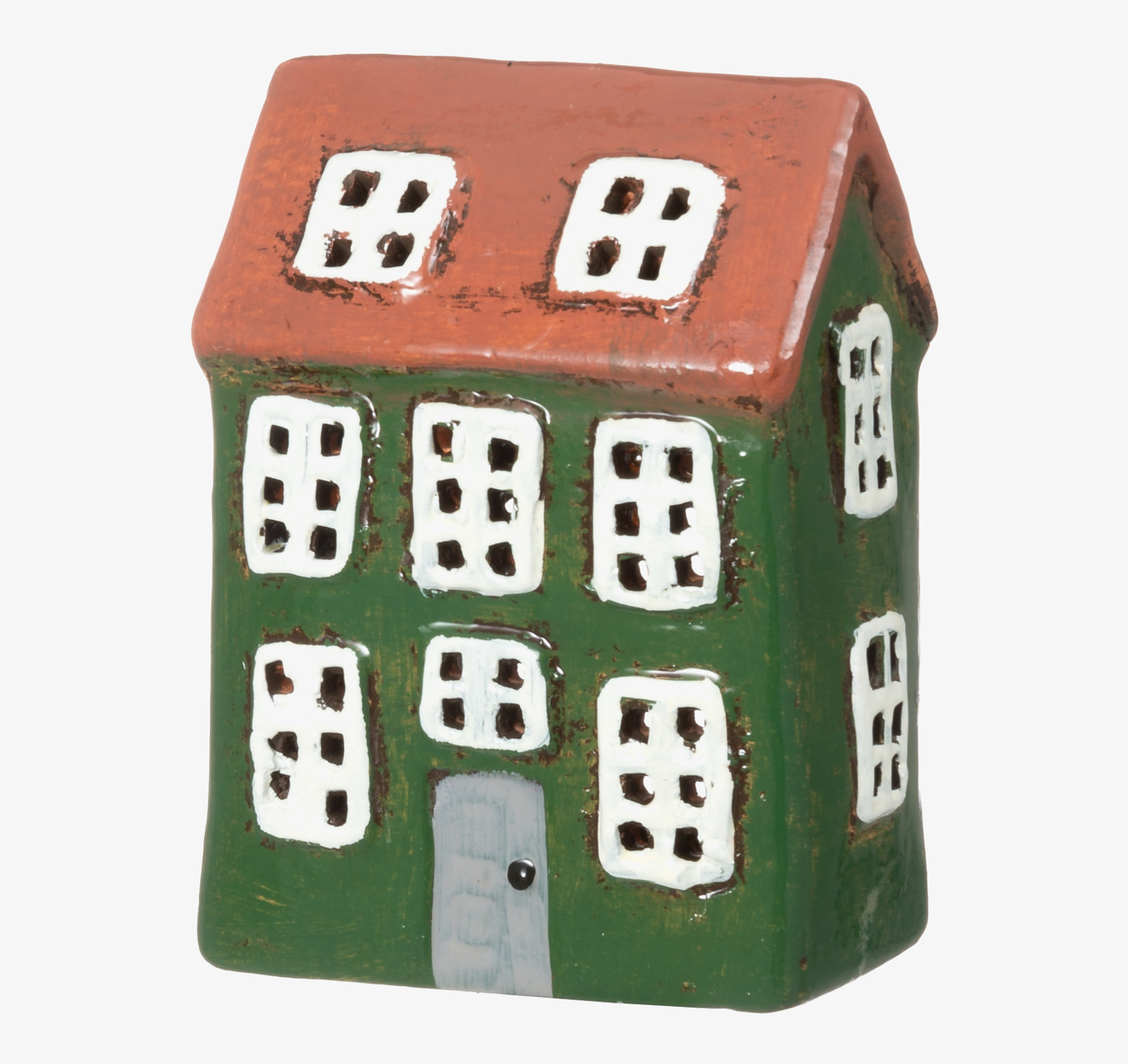 Ljuslykta Hus Grön 4Living Lyktor Endless Light Ljuslyktor