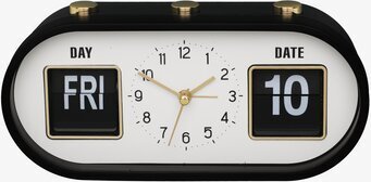 Bild på elegant väckarklocka med analog och digital visning