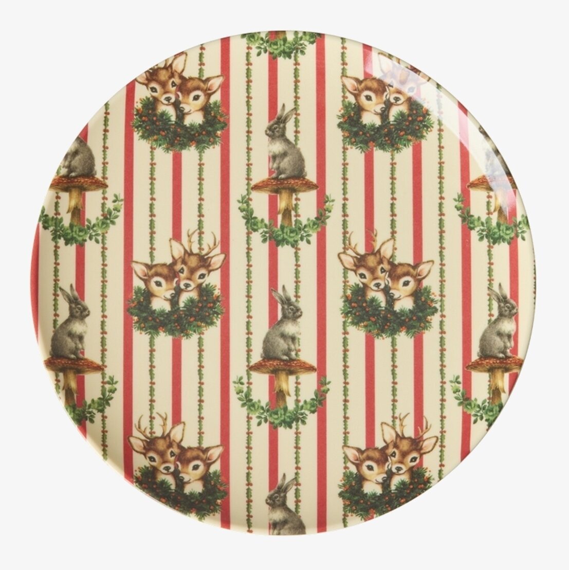 Desserttallrik Sweet Forest Print Rice Tallrikar Djupa tallrikar (ej skål) Desserttallrikar Assietter Barntallrikar Picknicktallrikar