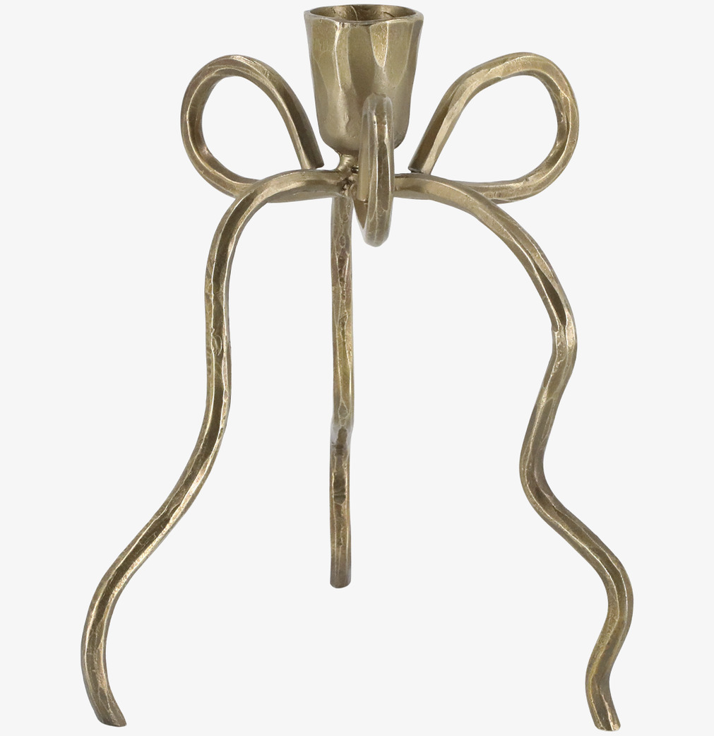 Ljusstake Rosett Antik Mässing Stor Chic Antique Ljusstakar Adventsstakar Ljushållare Ljushyllor