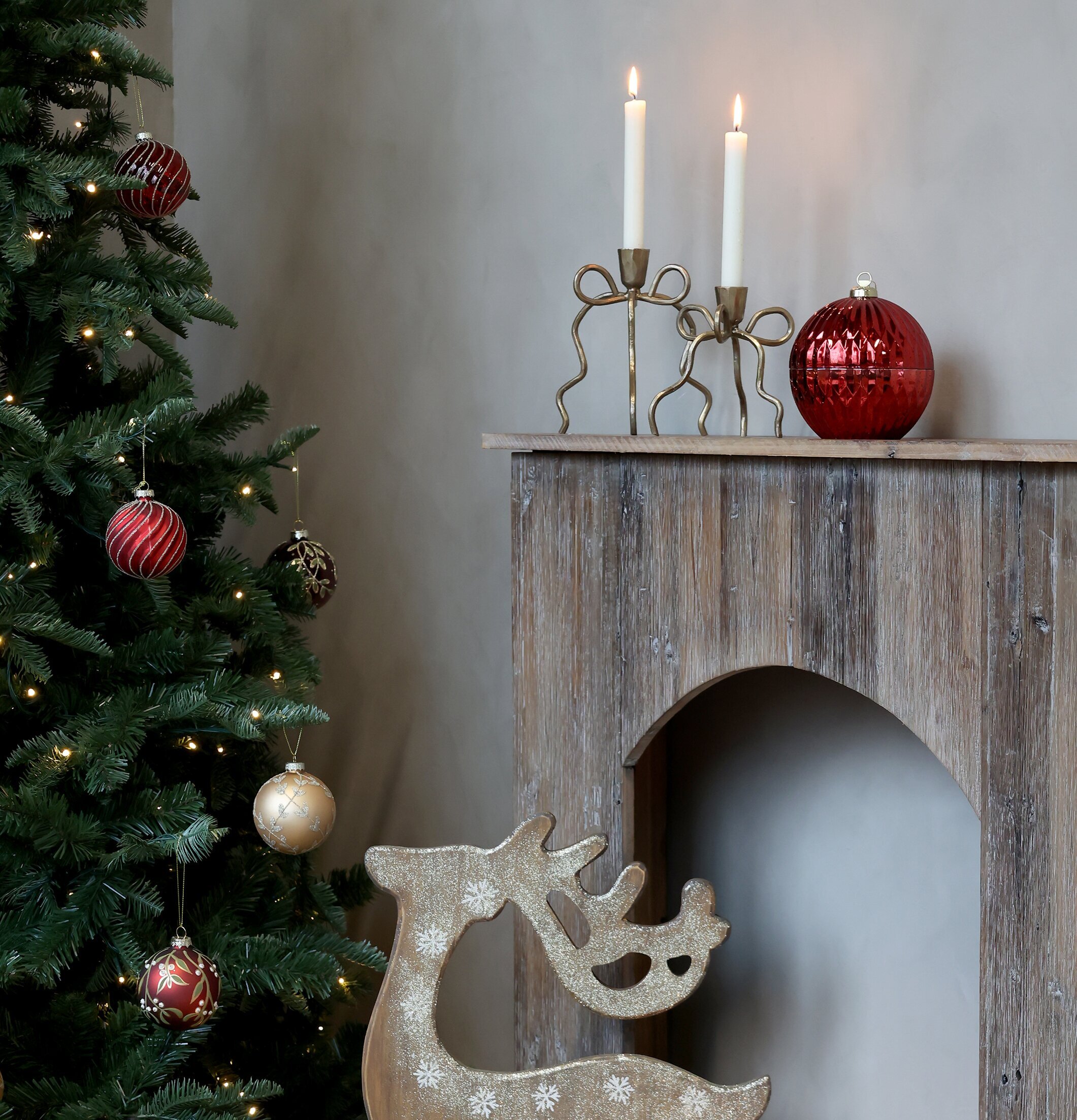 Ljusstake Rosett Antik Mässing Stor Medium Chic Antique Ljusstakar Adventsstakar Ljushållare Ljushyllor