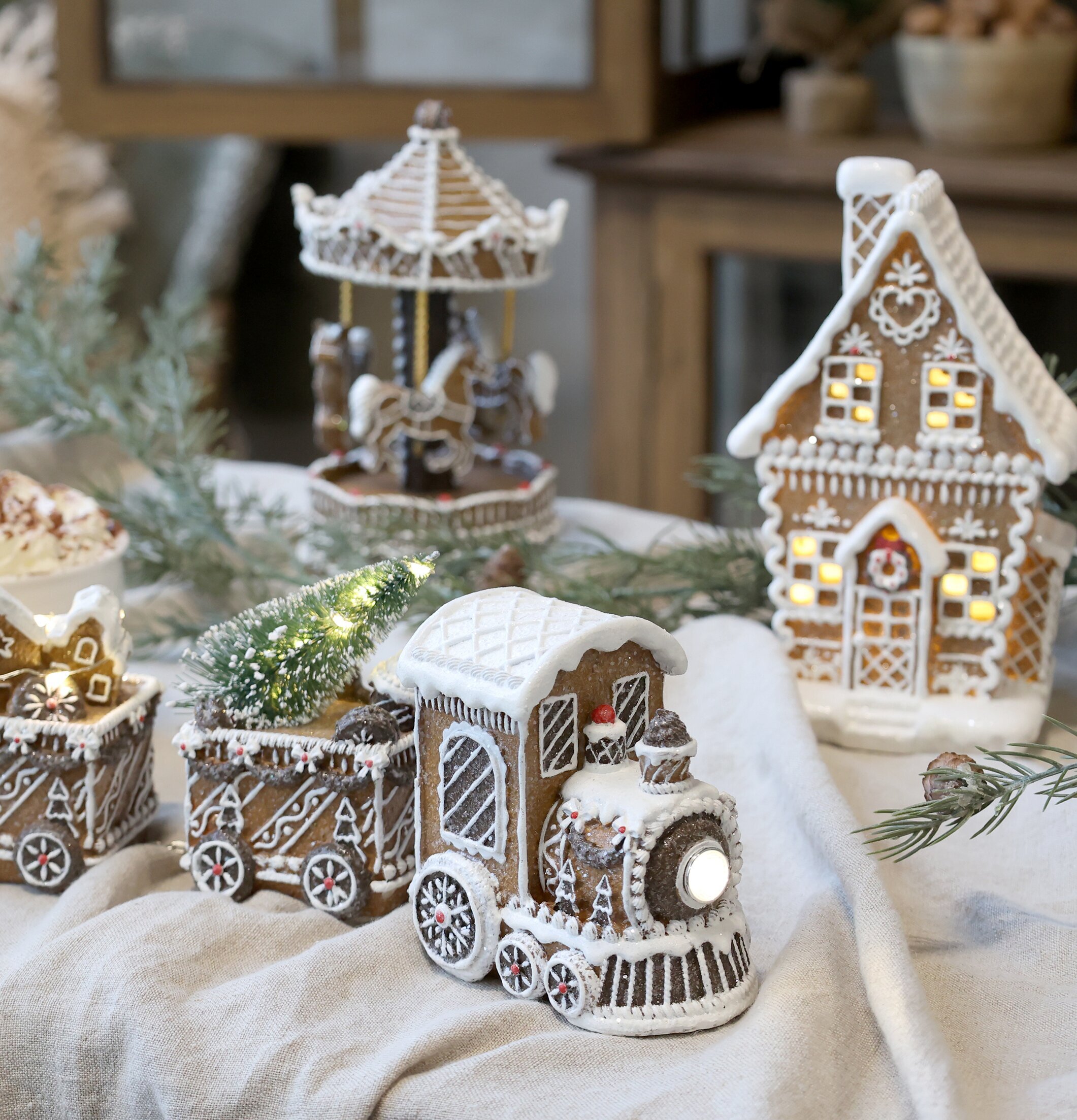 Noël Jultåg Led Mocca Chic Antique Övrig prydnad/dekoration för inredning innemiljö