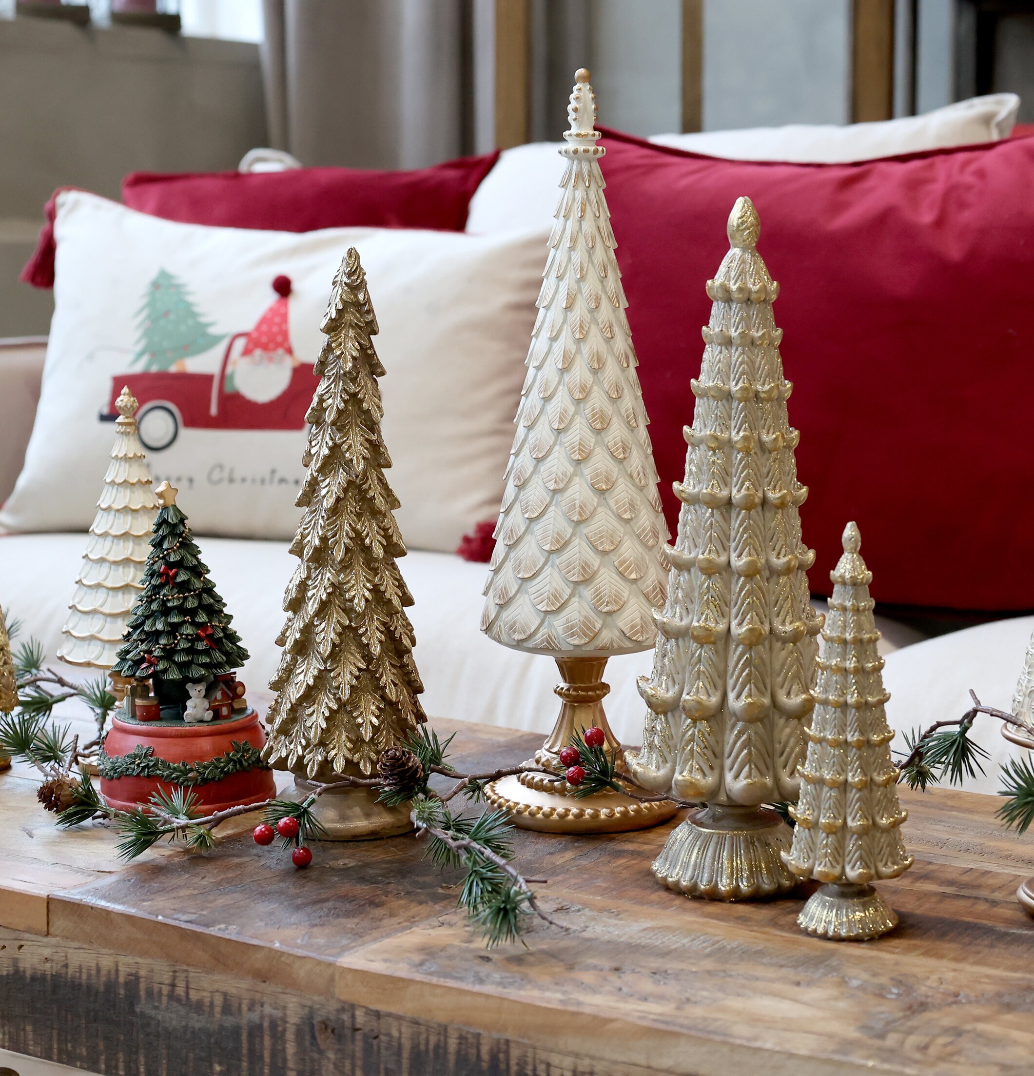 Speldosa Julgran Cherry Chic Antique Övrig prydnad/dekoration för inredning innemiljö