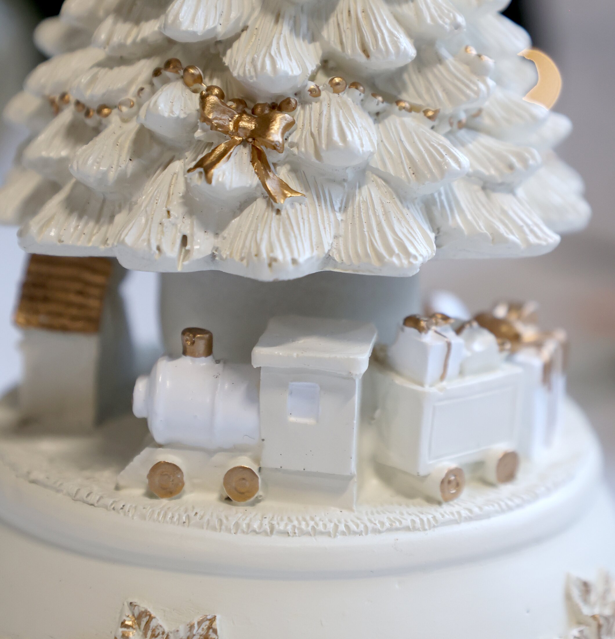 Speldosa Julgran Creme Chic Antique Övrig prydnad/dekoration för inredning innemiljö