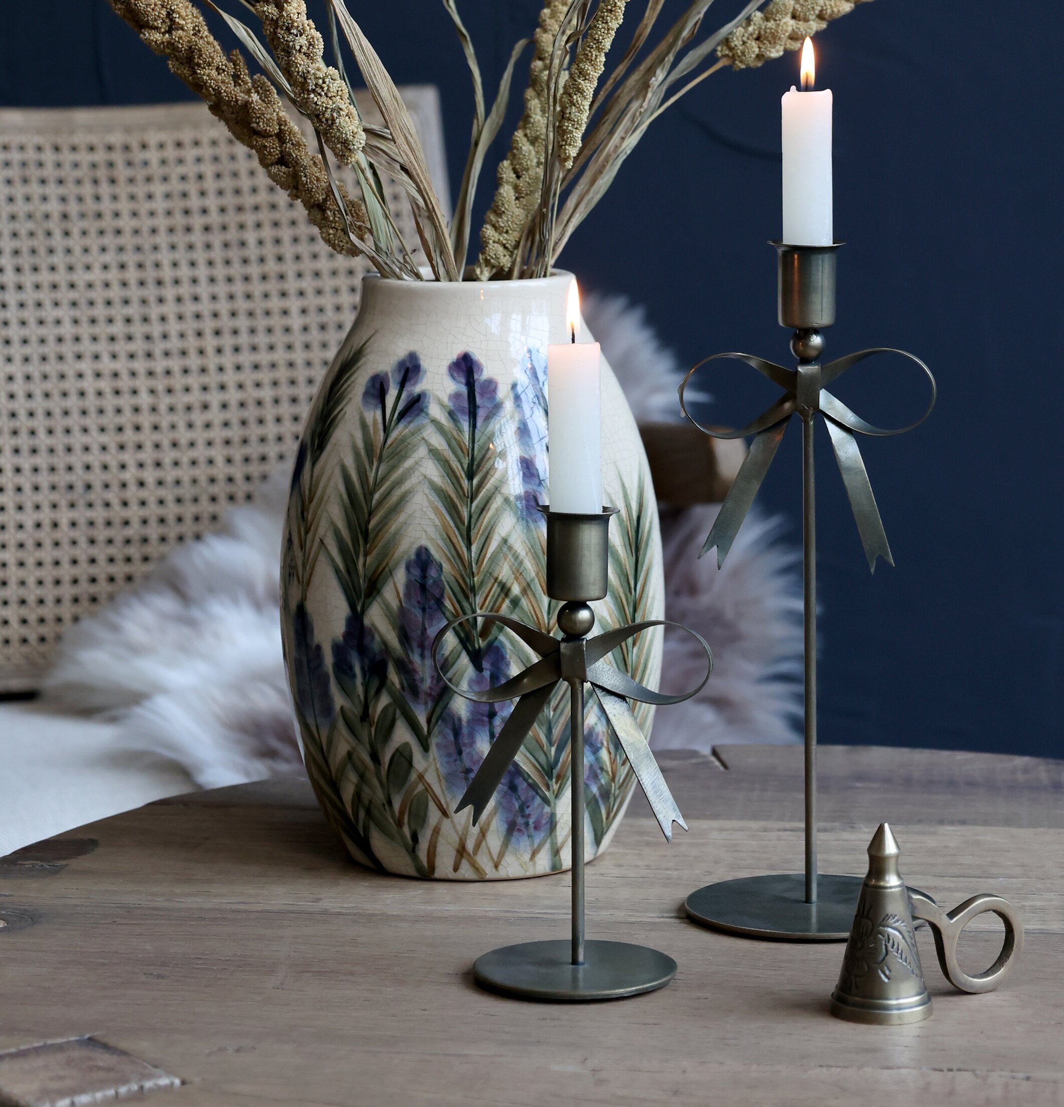 Ljussläckare Antik Mässing Chic Antique Övrig prydnad/dekoration för inredning innemiljö