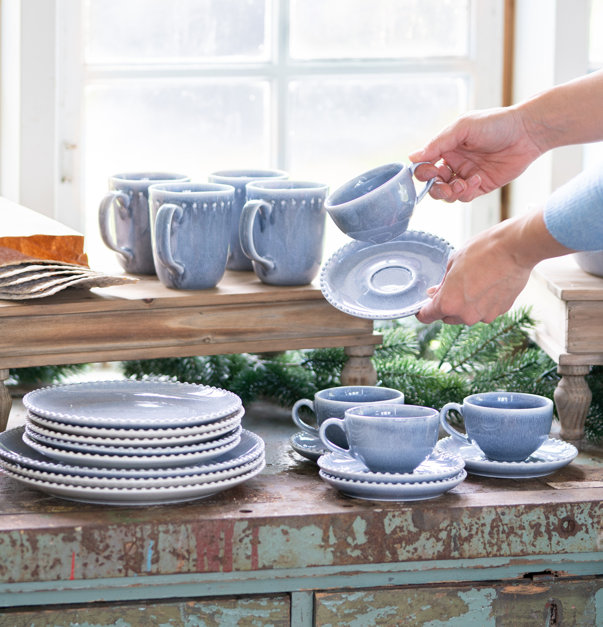 Kopp Med Fat Aurore Ocean A Lot Decoration Muggar/koppar i porslin, keramik, papper eller biologiskt material