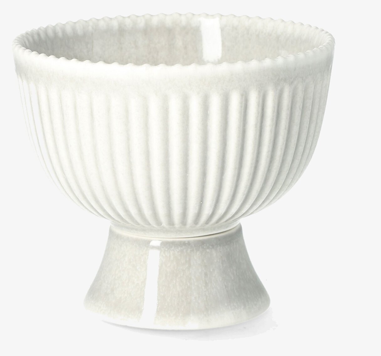 Skål på Fot Ellie Shell A Lot Decoration Skålar att äta ur tilltugg Såskannor/Vispskål servering Matlådor