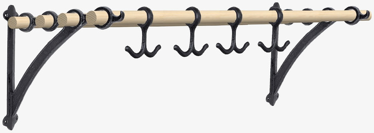 Hylla Evert Svart Strömshaga Vägghyllor