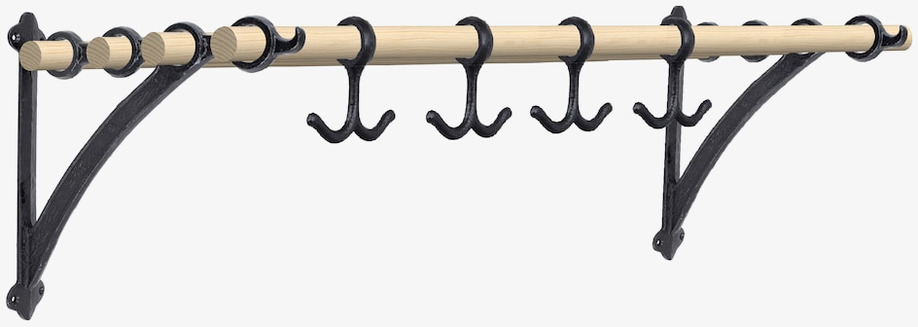 Hylla Evert Svart Strömshaga Vägghyllor