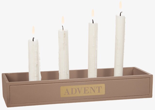 Ljusstake Advent Brun Different Design Ljusstakar Adventsstakar Ljushållare Ljushyllor
