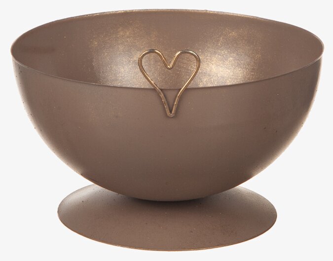 Ljusstake Hamrad Plåt Hjärta Brun Different Design Ljusstakar Adventsstakar Ljushållare Ljushyllor