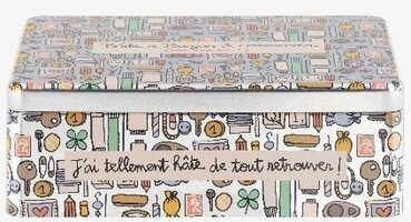 Plåtburk Smått & Gott Derriére la porte Plåtburkar Metallburkar