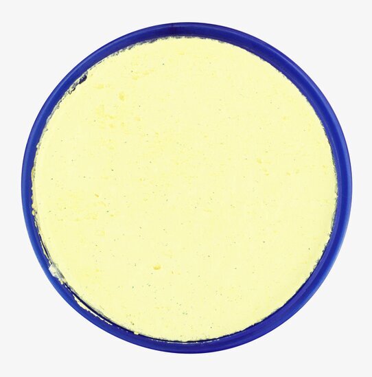 Ansiktsfärg Ljusgul 18 ml från Snazaroo i rund burk