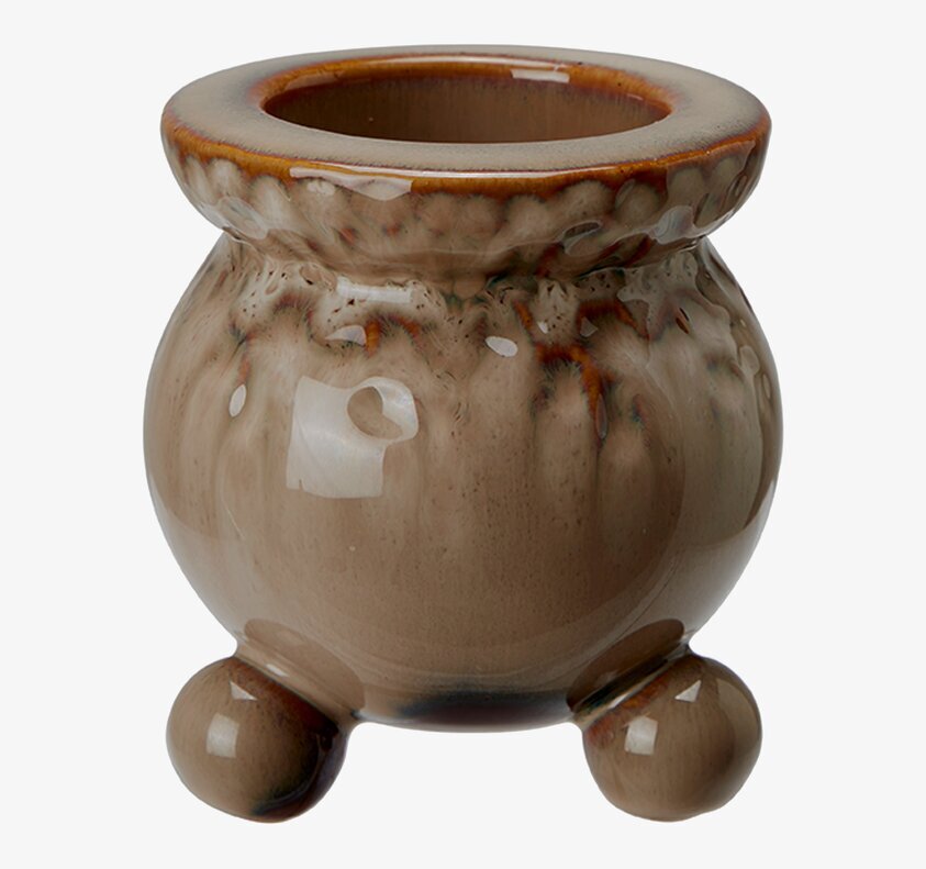 Anya Ljusstake Brunmelerad Wikholm Form Ljusstakar Adventsstakar Ljushållare Ljushyllor