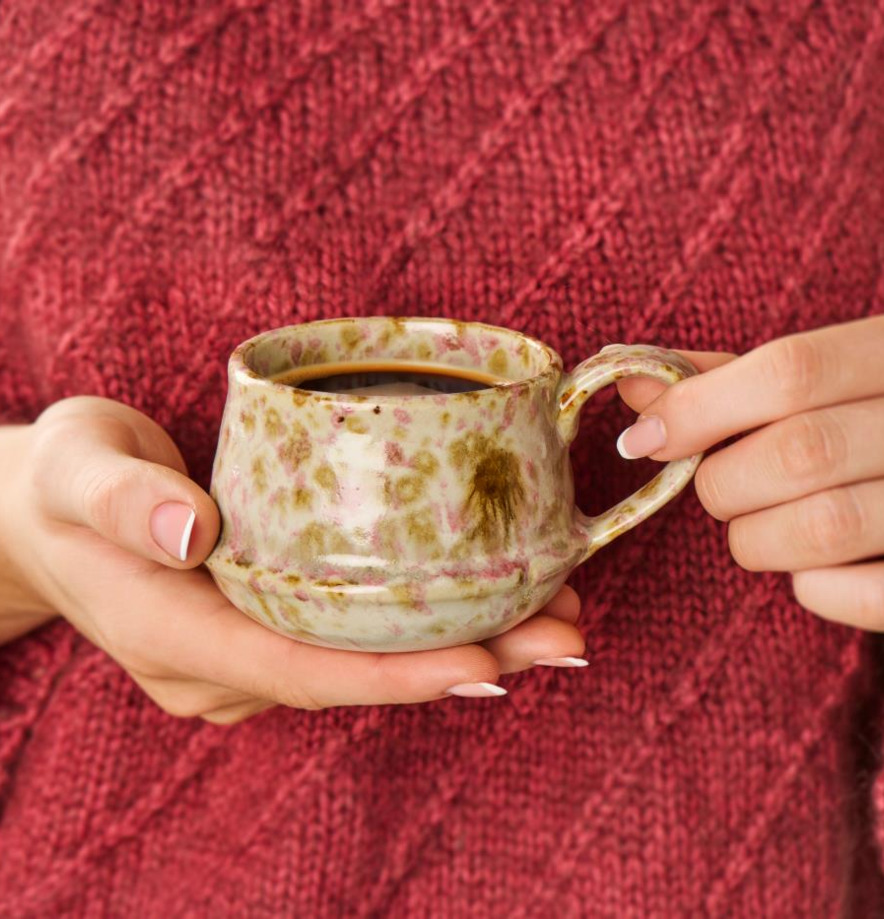 Kopp Kalmar Rosa/Brun IB Laursen Muggar/koppar i porslin, keramik, papper eller biologiskt material organiskt ekologiskt Termomuggar