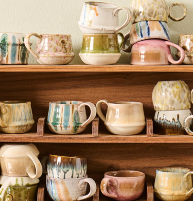 Kopp Kalmar Rosa/Brun IB Laursen Muggar/koppar i porslin, keramik, papper eller biologiskt material organiskt ekologiskt Termomuggar