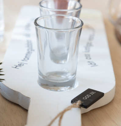 Träbricka Snaps Jul Different Design Övrig prydnad/dekoration för inredning innemiljö