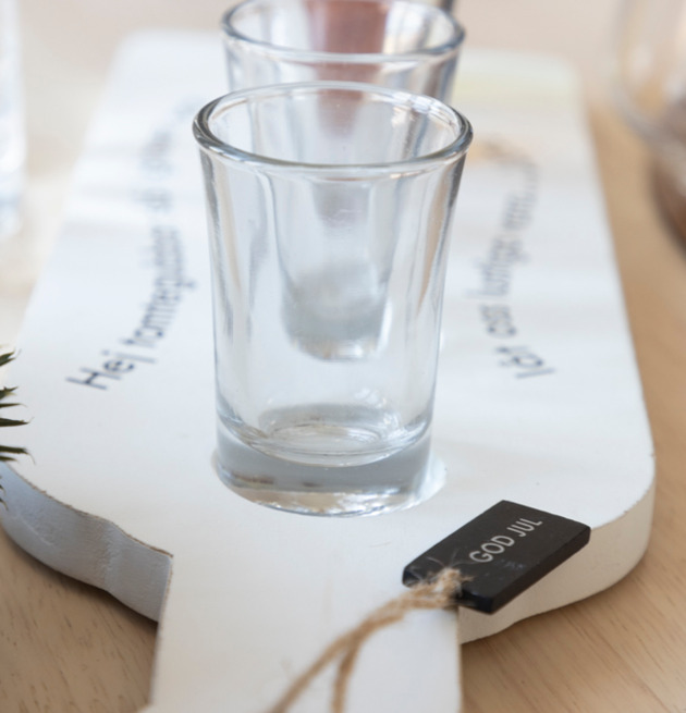 Träbricka Snaps Jul Different Design Övrig prydnad/dekoration för inredning innemiljö