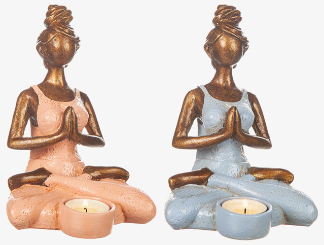 Ljushållare Kvinna Yoga Different Design Övrig prydnad/dekoration för inredning innemiljö