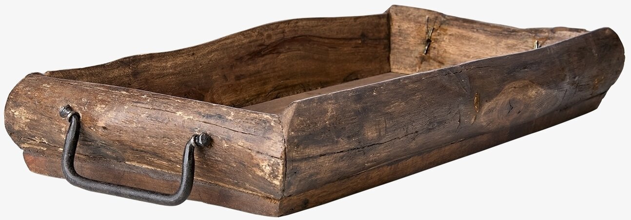 Fat Treasure Natur Affari för ljus, lyktor, växter och krukor Serveringsbrickor Brickset Serveringsfat