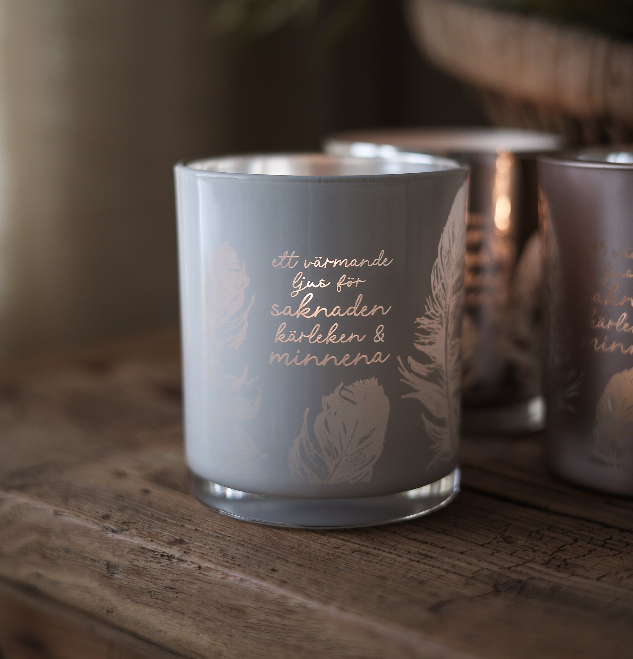 Ljuslykta - Saknaden, Kärleken, Minnena Majas Cottage