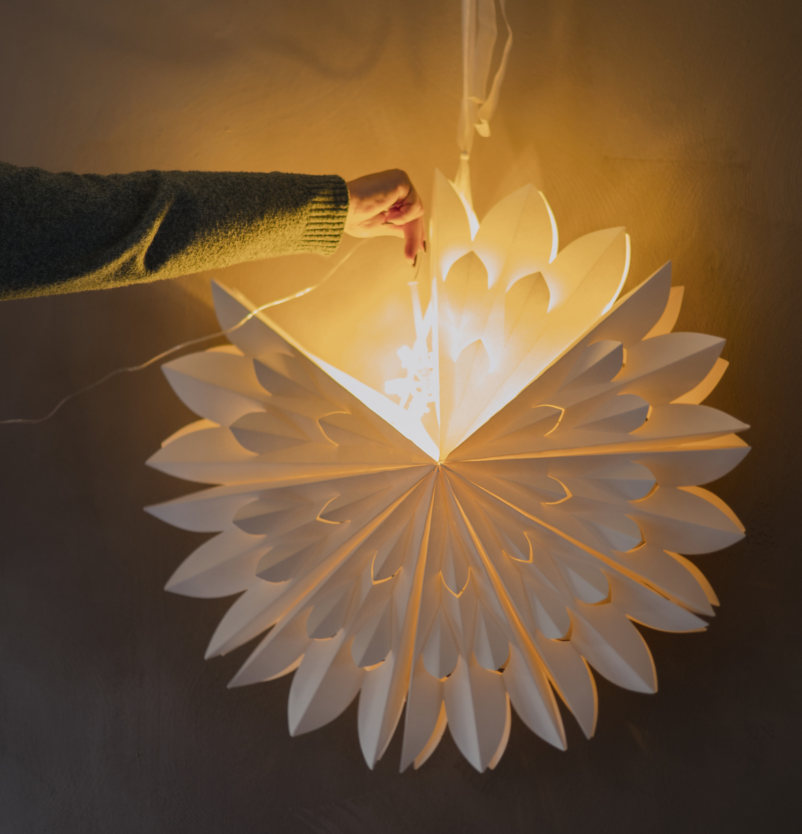 Ljusslinga Lighty Star Trading Lampor Taklampor Golvlampor Bordslampor LED-lampor Ledlampor Fönsterlampor Ljusslingor för dekoration